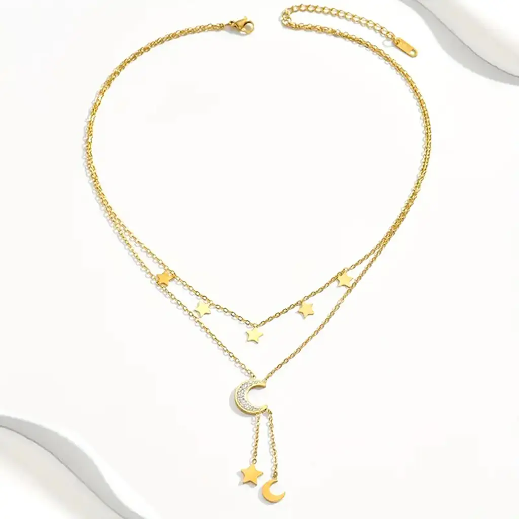 Collar Luna y Estrella doble capa 3.webp