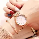 Reloj y pulsera de cuarzo Hannah Martin.webp