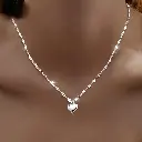 Collar y pulsera chic con dije de corazon 3.webp
