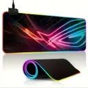 Mouse pad Alfombrilla Gamer RGB con 14 luces LED