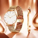 Reloj y pulsera de cuarzo Hannah Martin