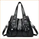 Bolso de Cuero - Estilo Kangaroo