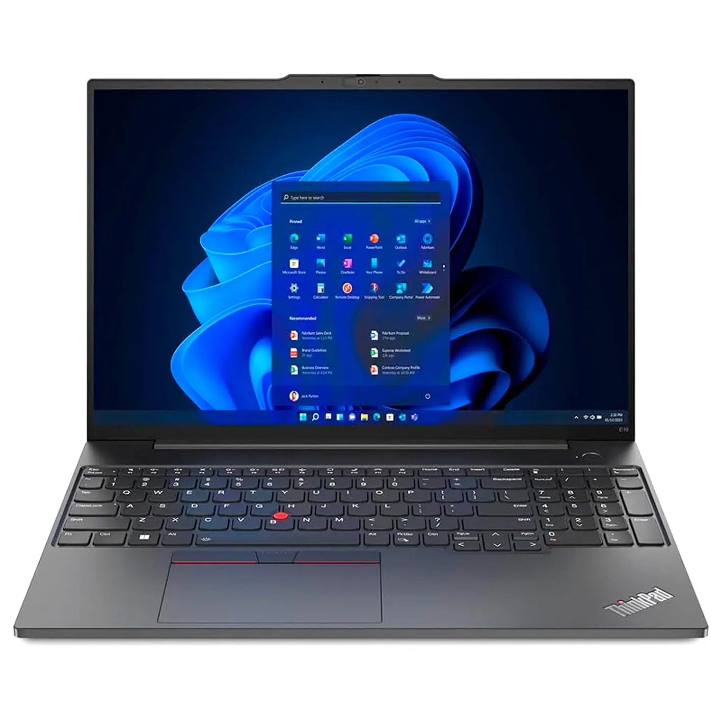 Lenovo ThinkPad E16 Gen 2 – ordinateur portable professionnel