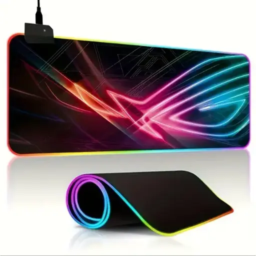 [THMOU005] Mouse pad Alfombrilla Gamer RGB con 14 luces LED