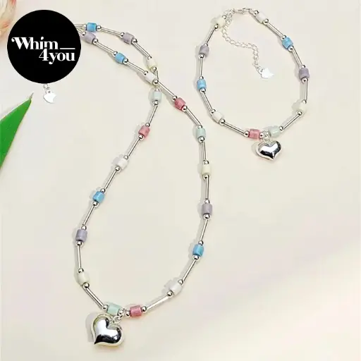 [MABT1001] Collar Pulsera Alxa Love Natural