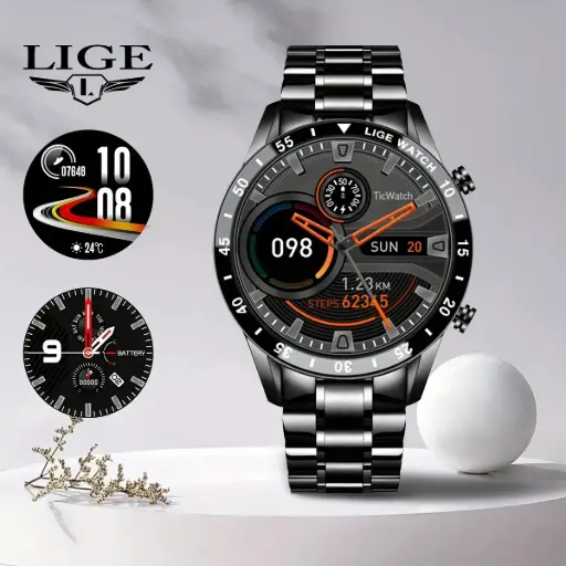 [MAHR1001] Reloj Inteligente LIGE WATCH para hombres