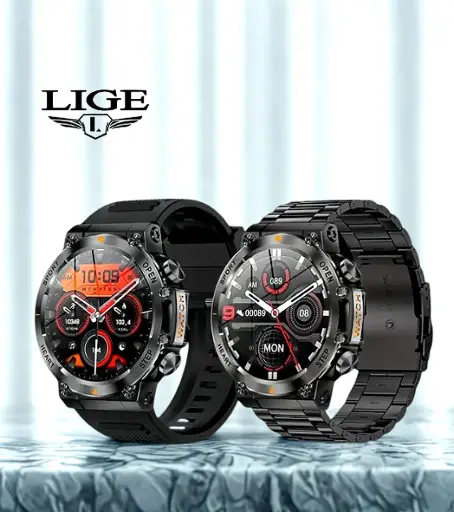 [MAHR1004] Reloj Sport Smart Watch LIGE 1.39" - 2 estilos de correa